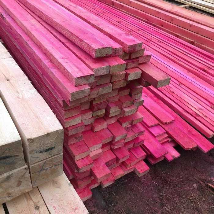 Доска строганная антисептированная сухая завальцованная 45х95х6000 сорт АВ