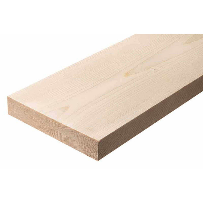 Доска сухая строганная 45х145х3000 сорт 1